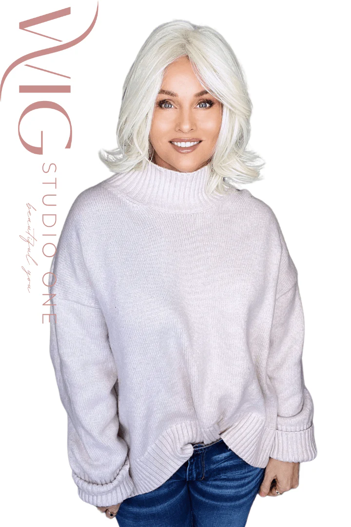 S107 Harper by WigPro | HF Synthetic Lace Front Wig | Mono Part - Image 2