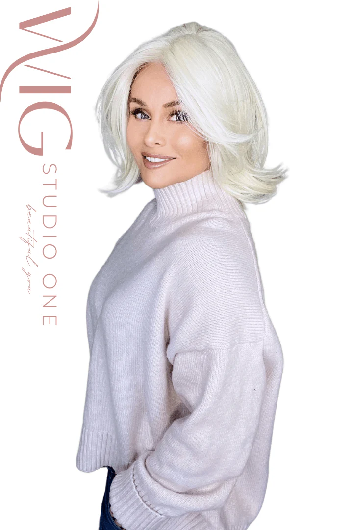 S107 Harper by WigPro | HF Synthetic Lace Front Wig | Mono Part - Image 3