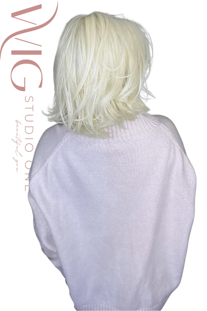S107 Harper by WigPro | HF Synthetic Lace Front Wig | Mono Part - Image 4