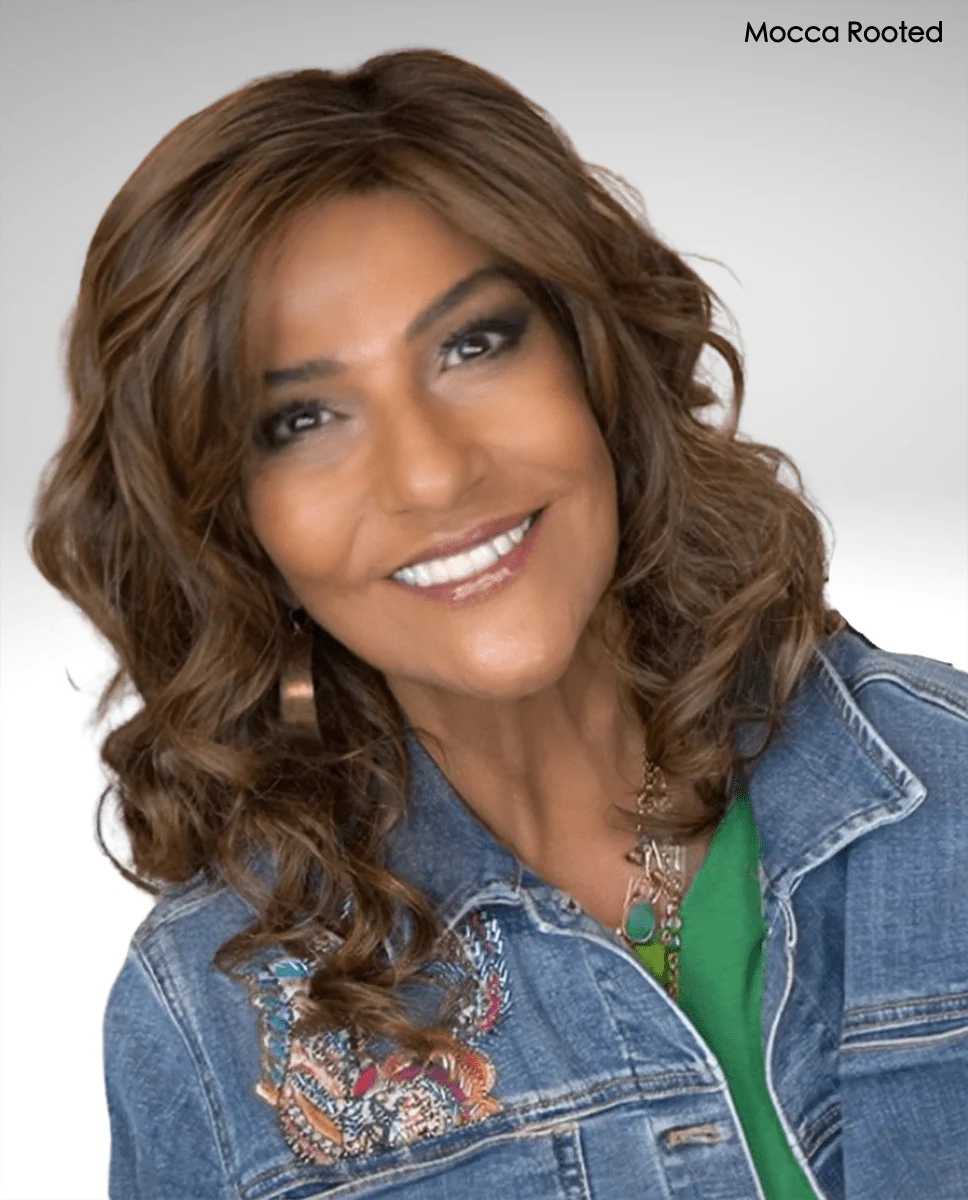 Heaven by Ellen Wille | HF Synthetic Lace Front Wig | Mono Part - Image 13