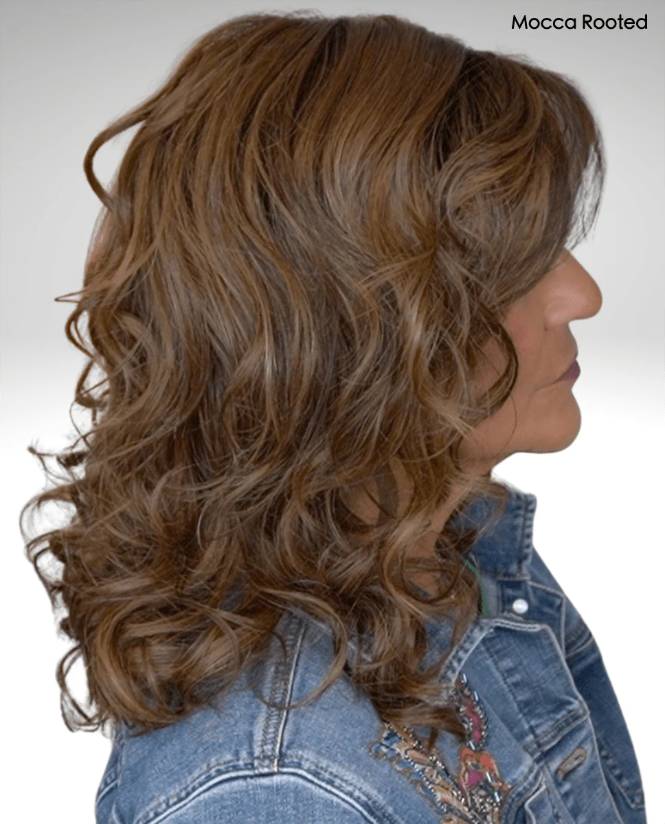 Heaven by Ellen Wille | HF Synthetic Lace Front Wig | Mono Part - Image 15