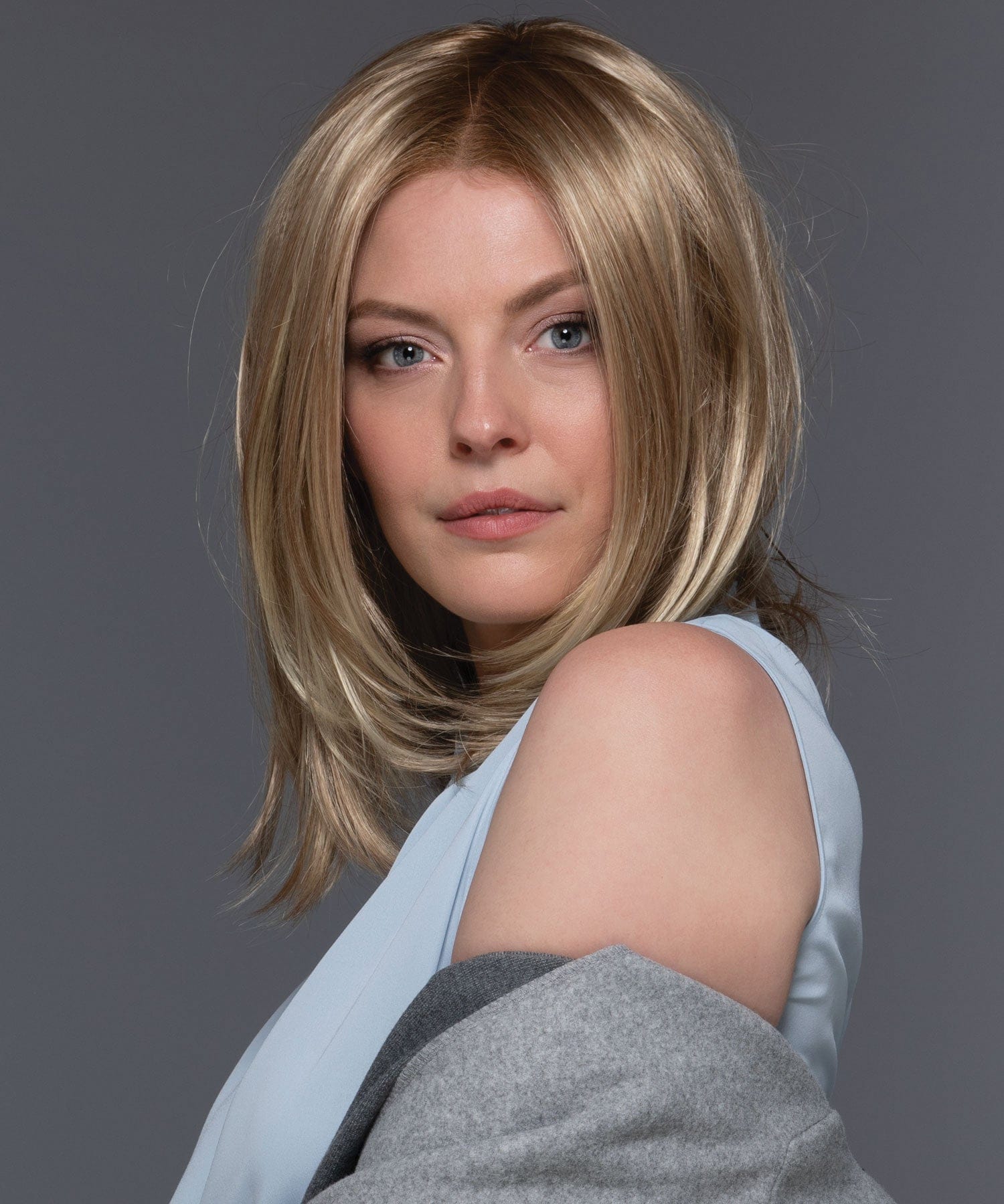Hudson by Estetica | Synthetic Lace Front Wig | Mono Top