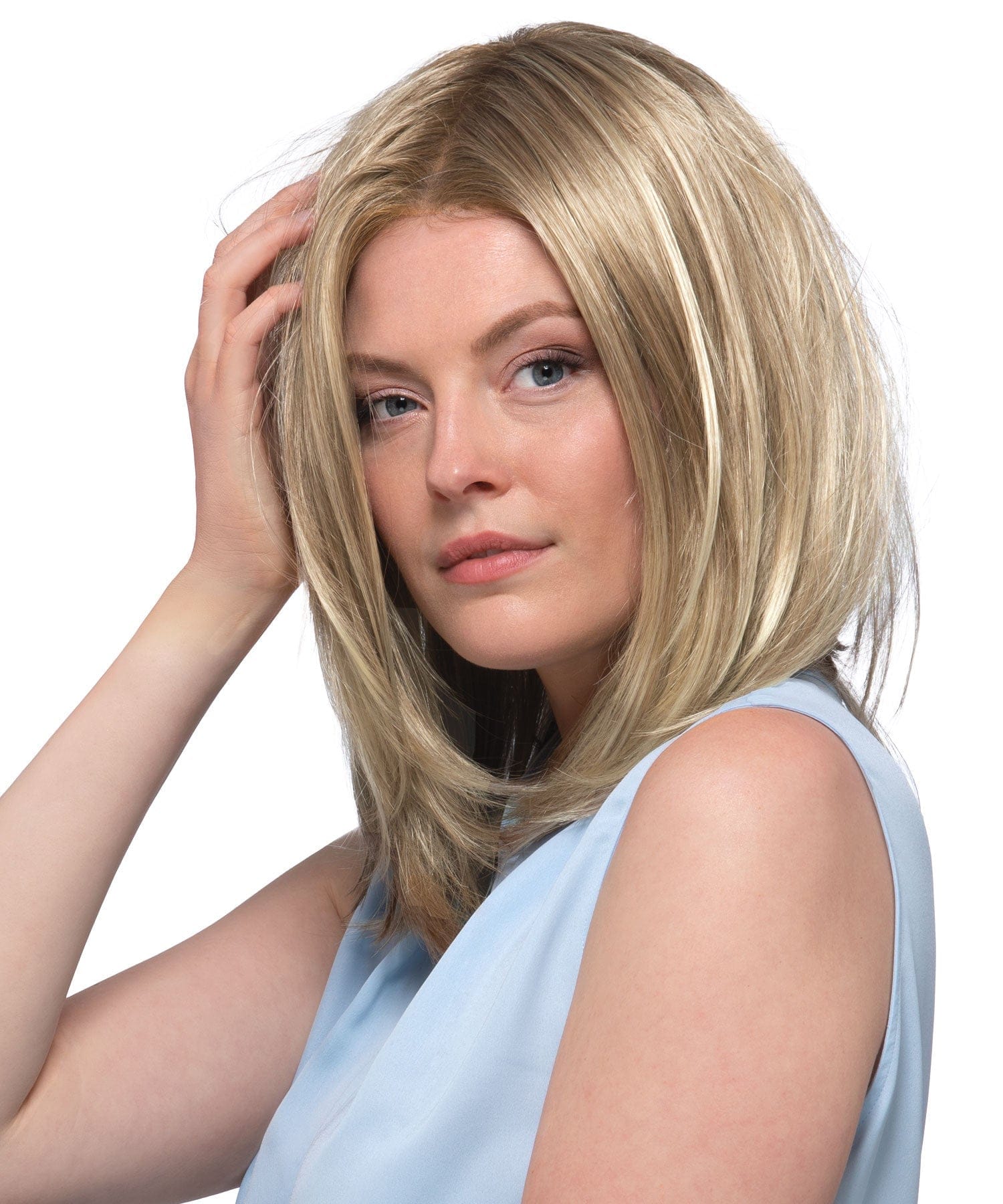 Hudson by Estetica | Synthetic Lace Front Wig | Mono Top - Image 3