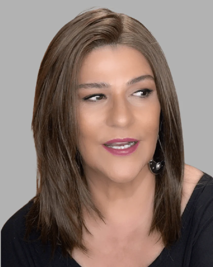 Hudson by Estetica | Synthetic Lace Front Wig | Mono Top - Image 9