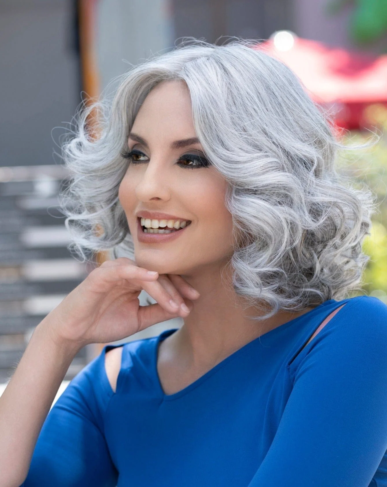 Isabella by Envy | Human Hair/Heat Friendly Synthetic Blend Wig - Image 10
