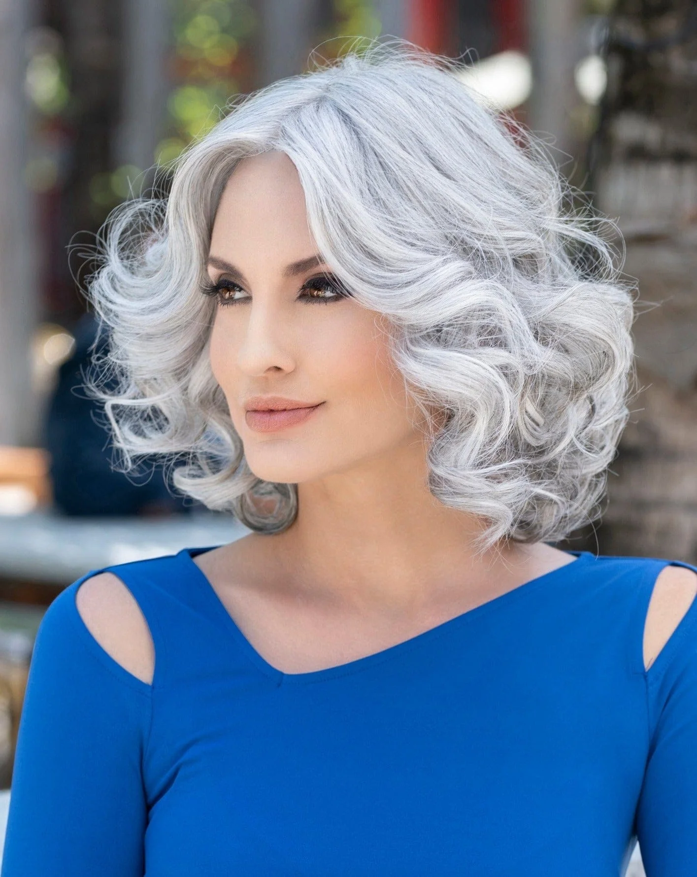 Isabella by Envy | Human Hair/Heat Friendly Synthetic Blend Wig - Image 14