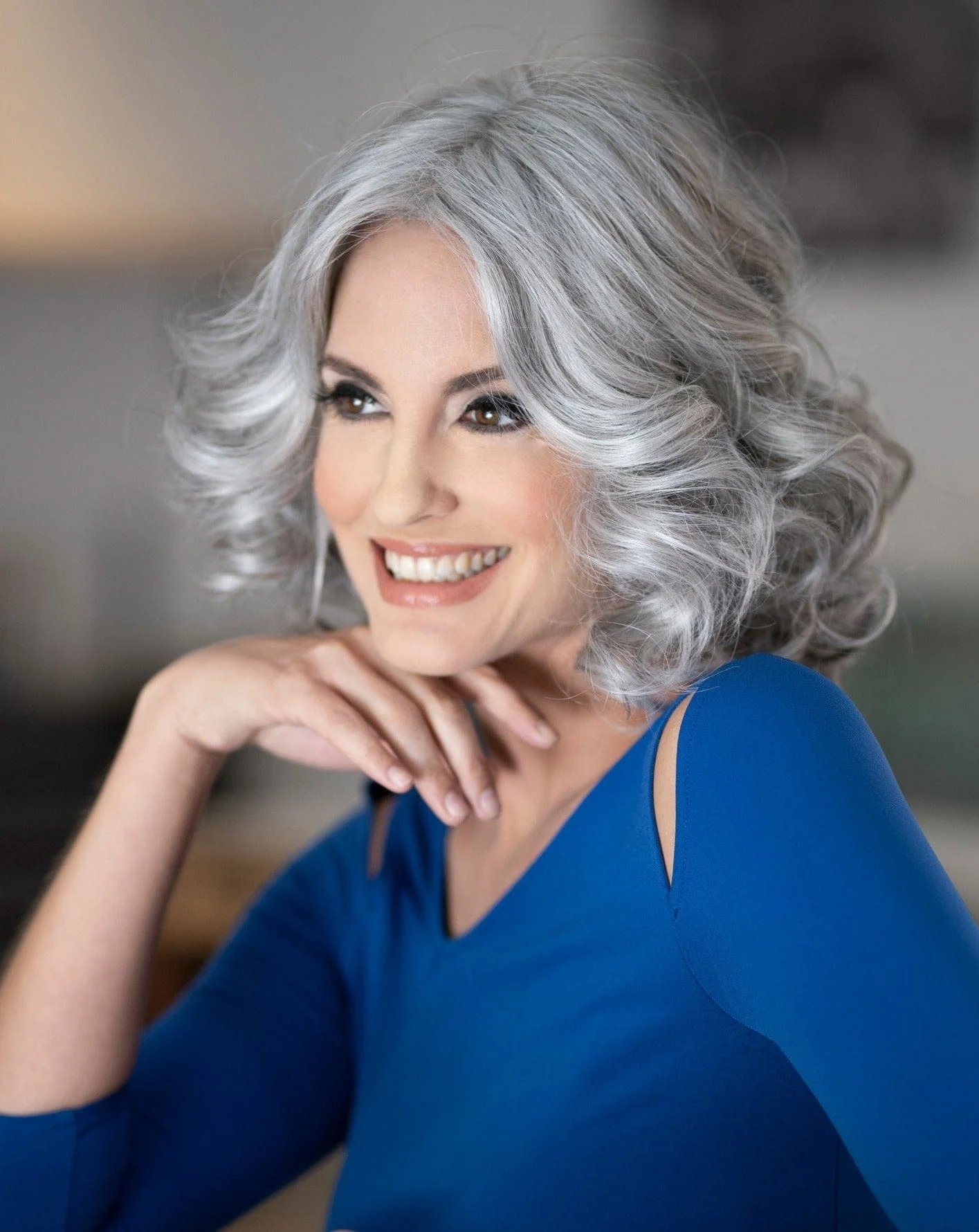 Isabella by Envy | Human Hair/Heat Friendly Synthetic Blend Wig - Image 9