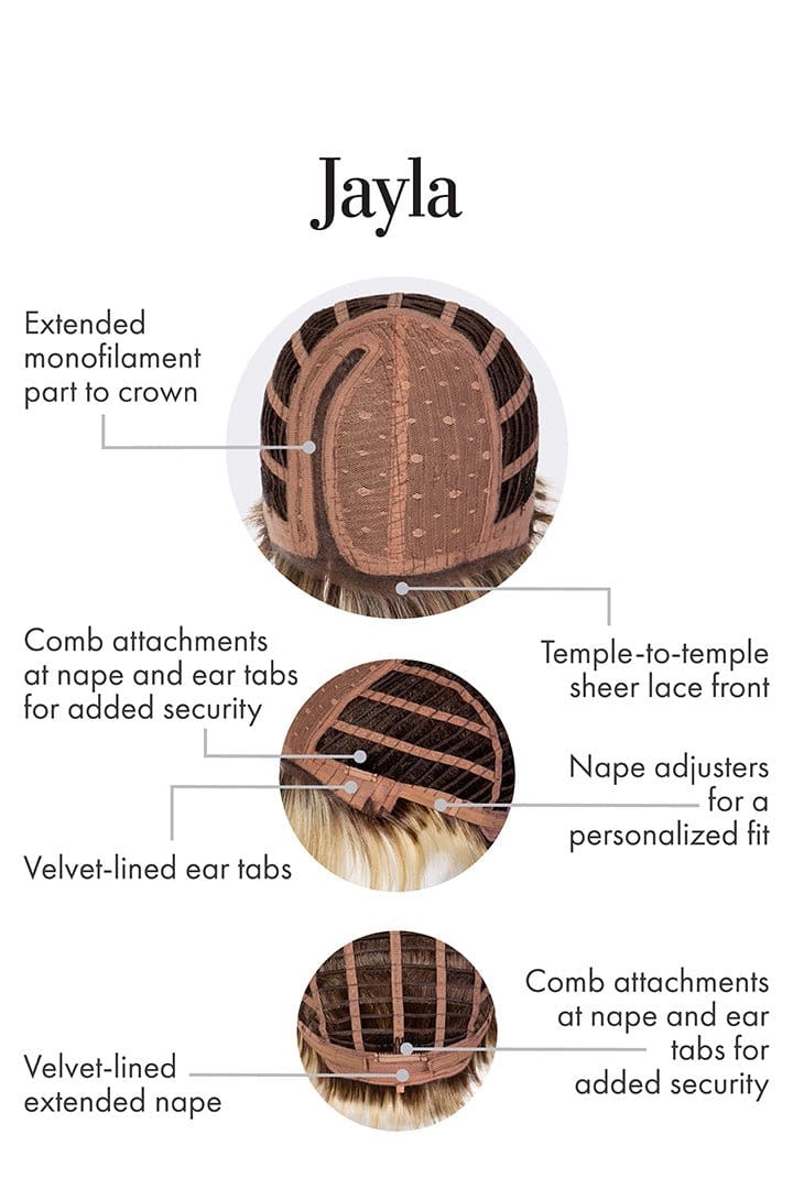 Jayla by Kim Kimble | HF Synthetic Lace Front Wig | Mono Part - Image 13