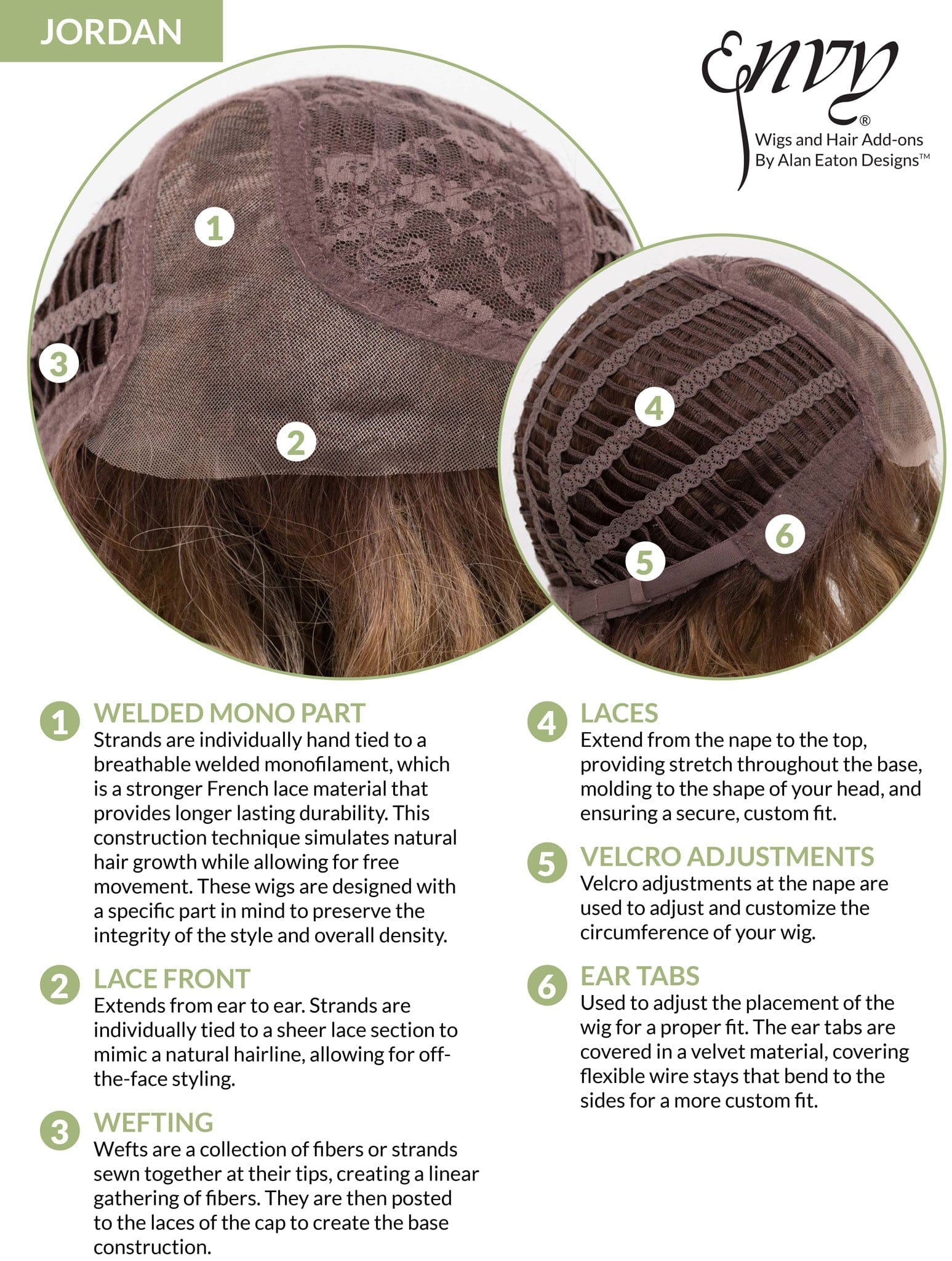 Jordan by Envy | Human Hair/Heat Friendly Synthetic Blend Wig - Image 26