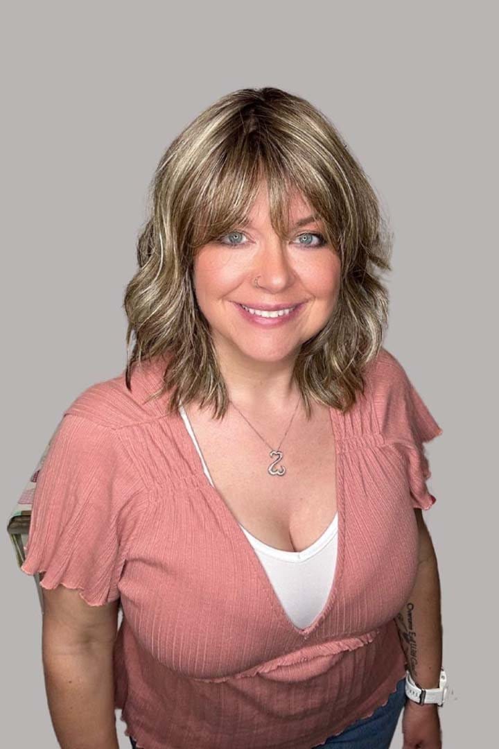 Katherine by PUSH | HF Synthetic Lace Front Wig | Mono Top - Image 7