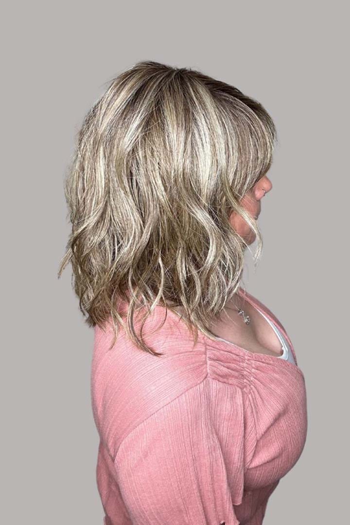 Katherine by PUSH | HF Synthetic Lace Front Wig | Mono Top - Image 9