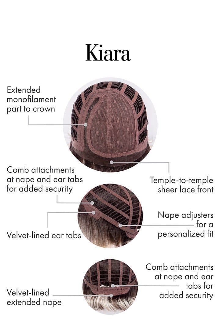 Kiara by Kim Kimble | HF Synthetic Lace Front Wig | Mono Part - Image 5