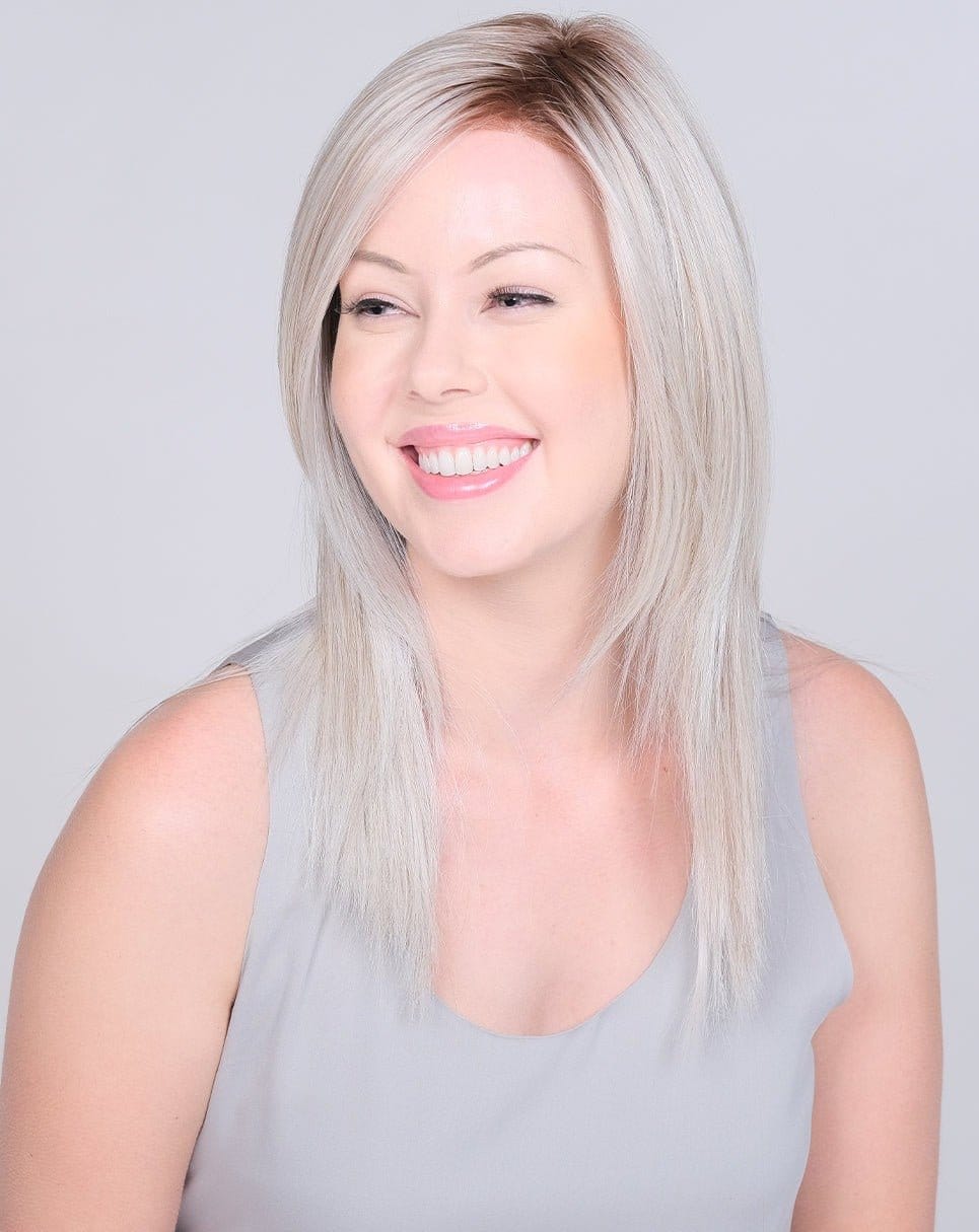 Kushikamana 18 E by Belle Tress | HF Synthetic Lace Front Wig | Mono Part - Image 3