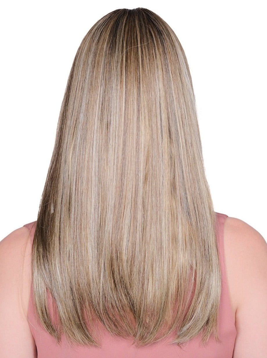 Lace Front Mono Part Bangs 19" Hair Topper by Belle Tress - Image 3