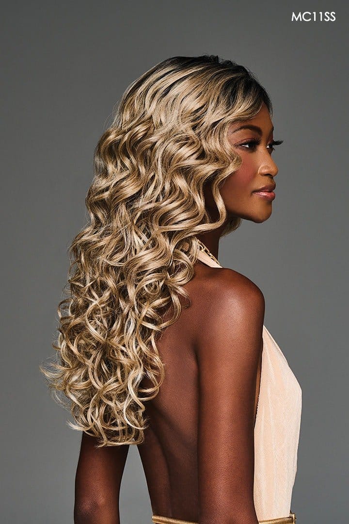 Laila by Kim Kimble | HF Synthetic Lace Front Wig | Mono Top - Image 3