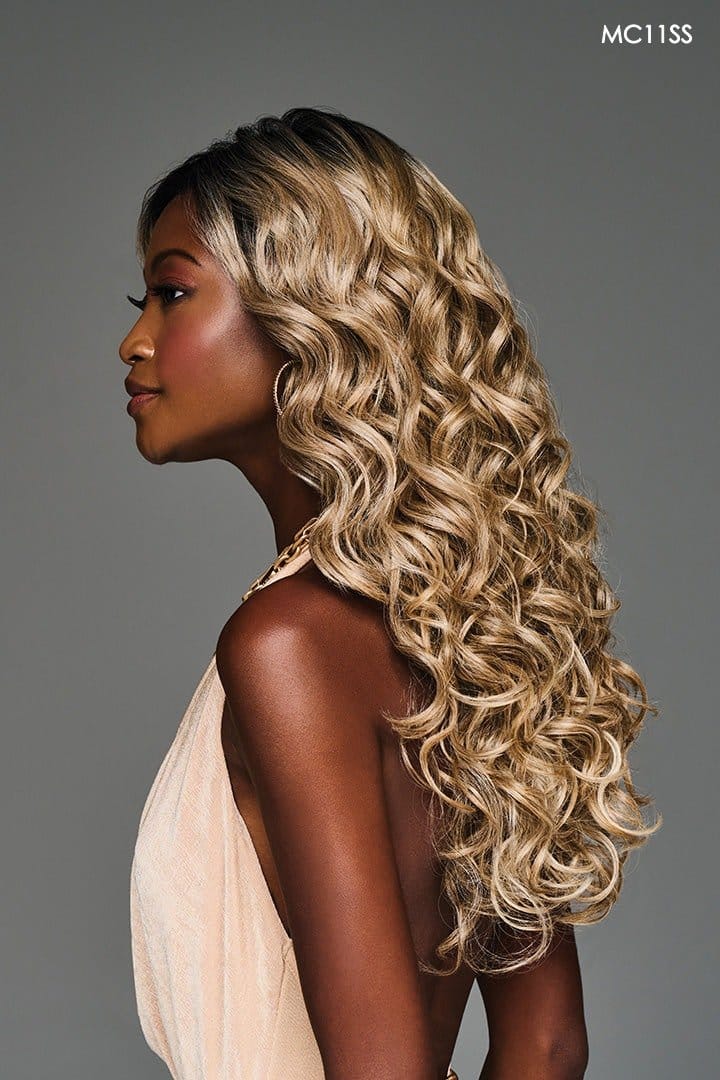 Laila by Kim Kimble | HF Synthetic Lace Front Wig | Mono Top - Image 4