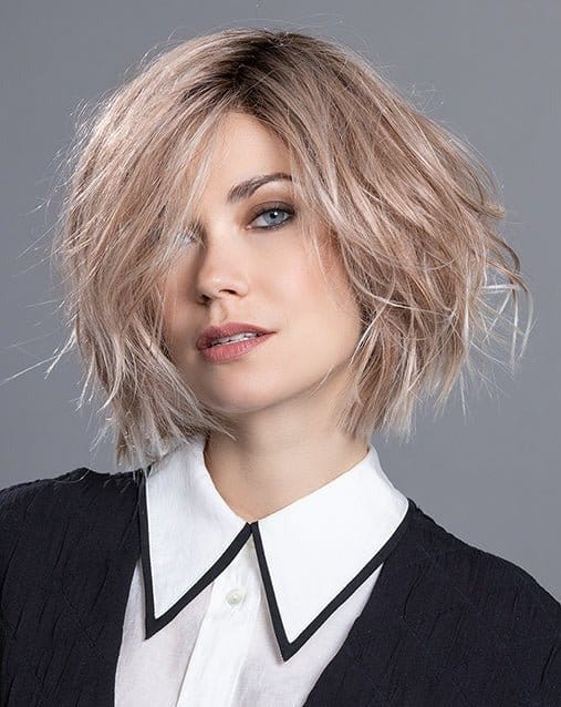 Lia II by Ellen Wille | HF Synthetic Lace Front Wig | Mono Part - Image 2