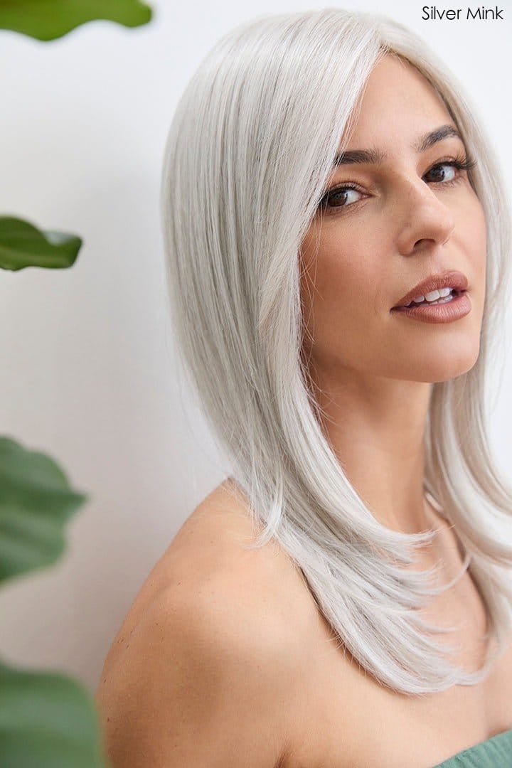 Long Mono Large Base by Amore | Synthetic Hair Topper - Image 5