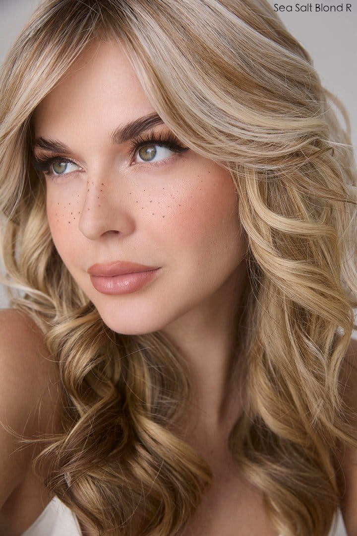 Medium Wavy TP Mono by Amore | HF Synthetic Hair Topper - Image 7
