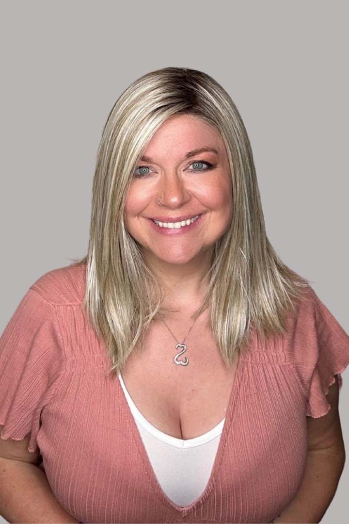 Megan by PUSH | HF Synthetic Lace Front Wig | Mono Top - Image 6