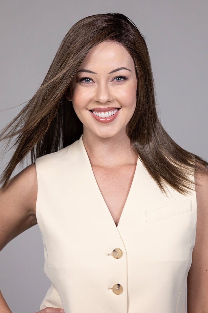 Melbourne by Belle Tress | HF Synthetic Lace Front Wig | Mono Part - Image 5