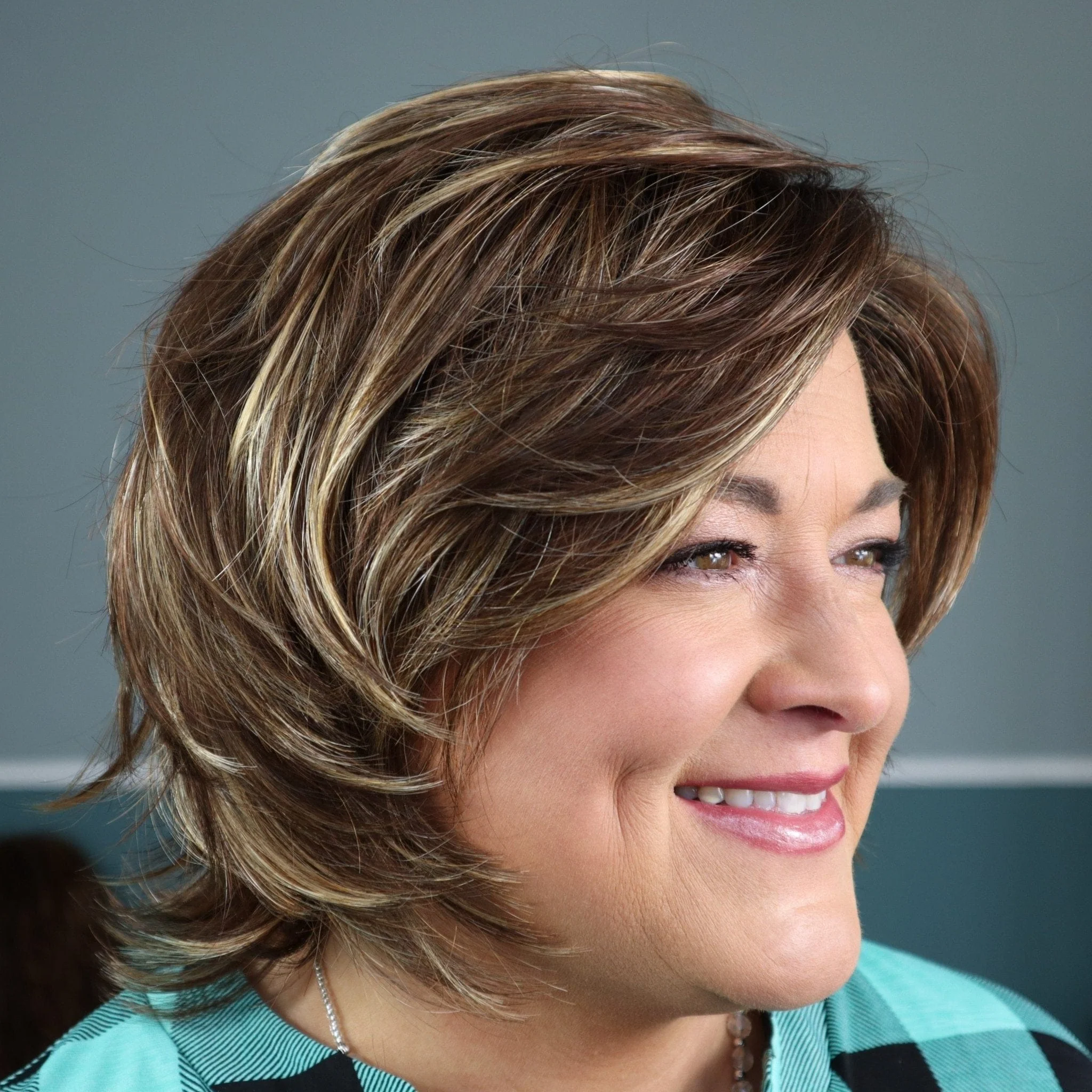 Monika by Estetica | Synthetic Lace Front Wig | Mono Part - Image 10