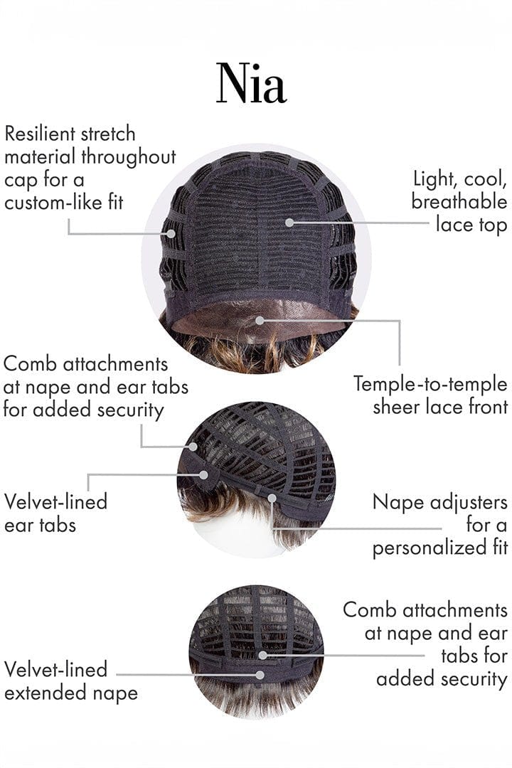 Nia by Kim Kimble | HF Synthetic Lace Front Wig | Basic Cap - Image 14