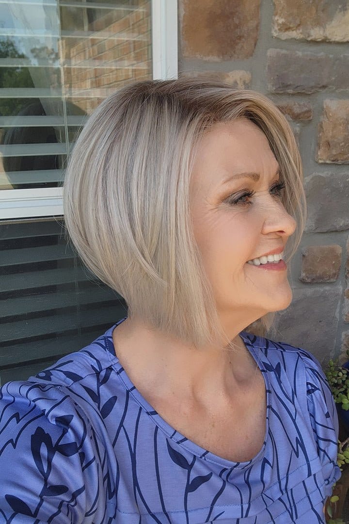 Nicolette by PUSH | HF Synthetic Lace Front Wig | Mono Top - Image 11