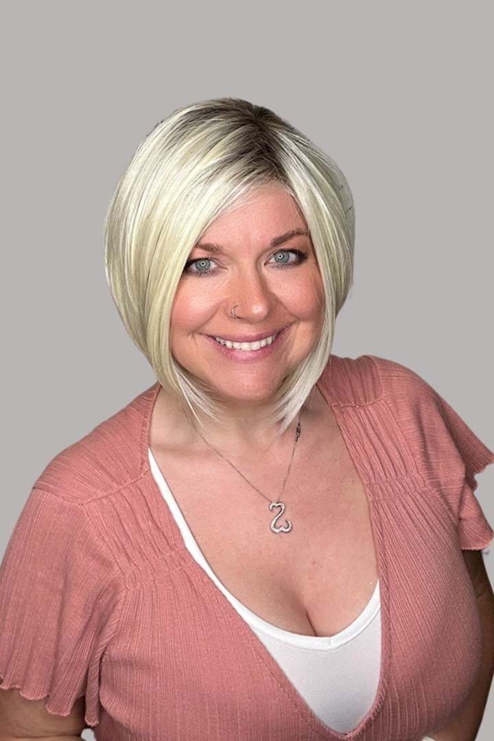 Nicolette by PUSH | HF Synthetic Lace Front Wig | Mono Top - Image 7