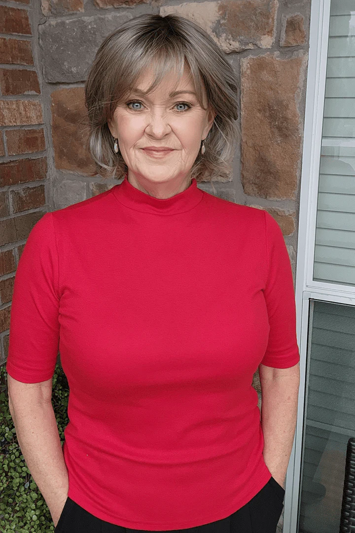 Brann by Rene of Paris | HF Synthetic Lace Front Wig | Mono Part - Image 12