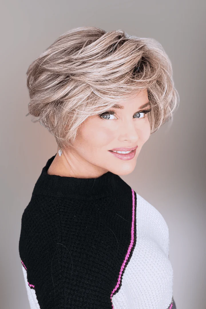 Captivating Canvas by Raquel Welch | HF Synthetic Lace Front Wig | Mono Part - Image 6