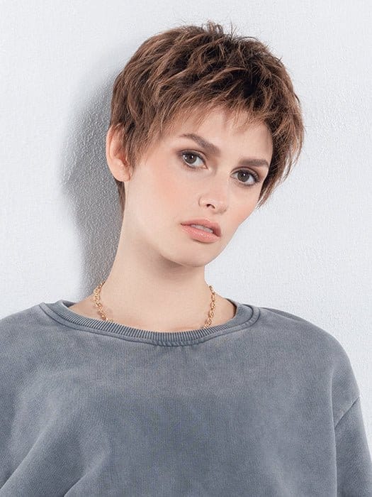 Open Box | Chat by Ellen Wille | HF Synthetic Lace Front Wig | Basic Cap | Sandy Blonde Rooted - Image 4