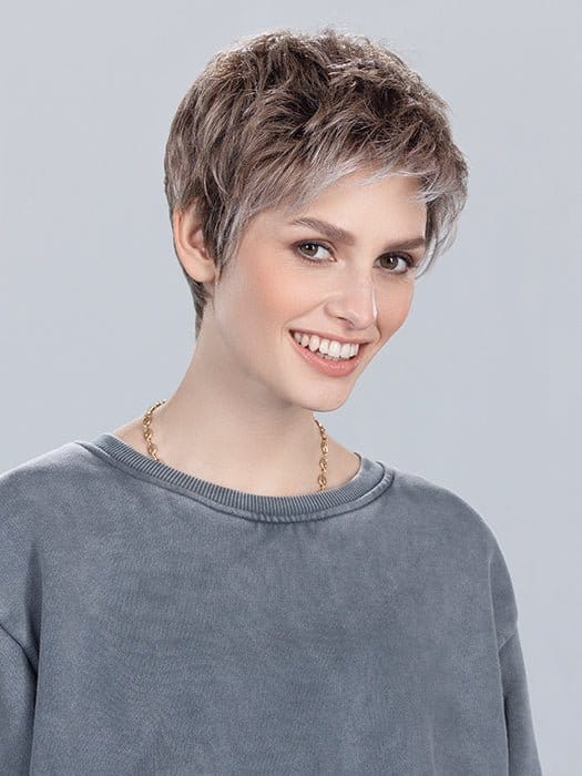Open Box | Chat by Ellen Wille | HF Synthetic Lace Front Wig | Basic Cap | Sandy Blonde Rooted - Image 6