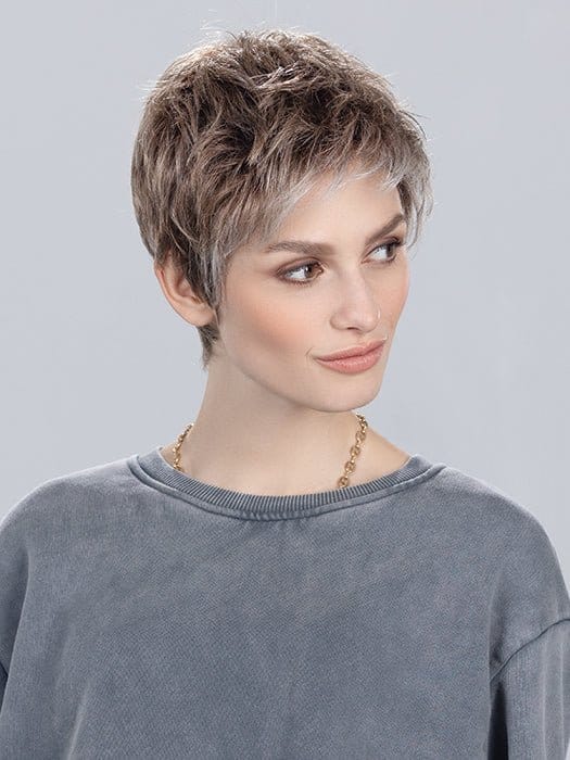Open Box | Chat by Ellen Wille | HF Synthetic Lace Front Wig | Basic Cap | Sandy Blonde Rooted - Image 8