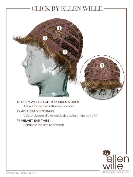 Click by Ellen Wille | Synthetic Wig | Basic Cap - Image 11