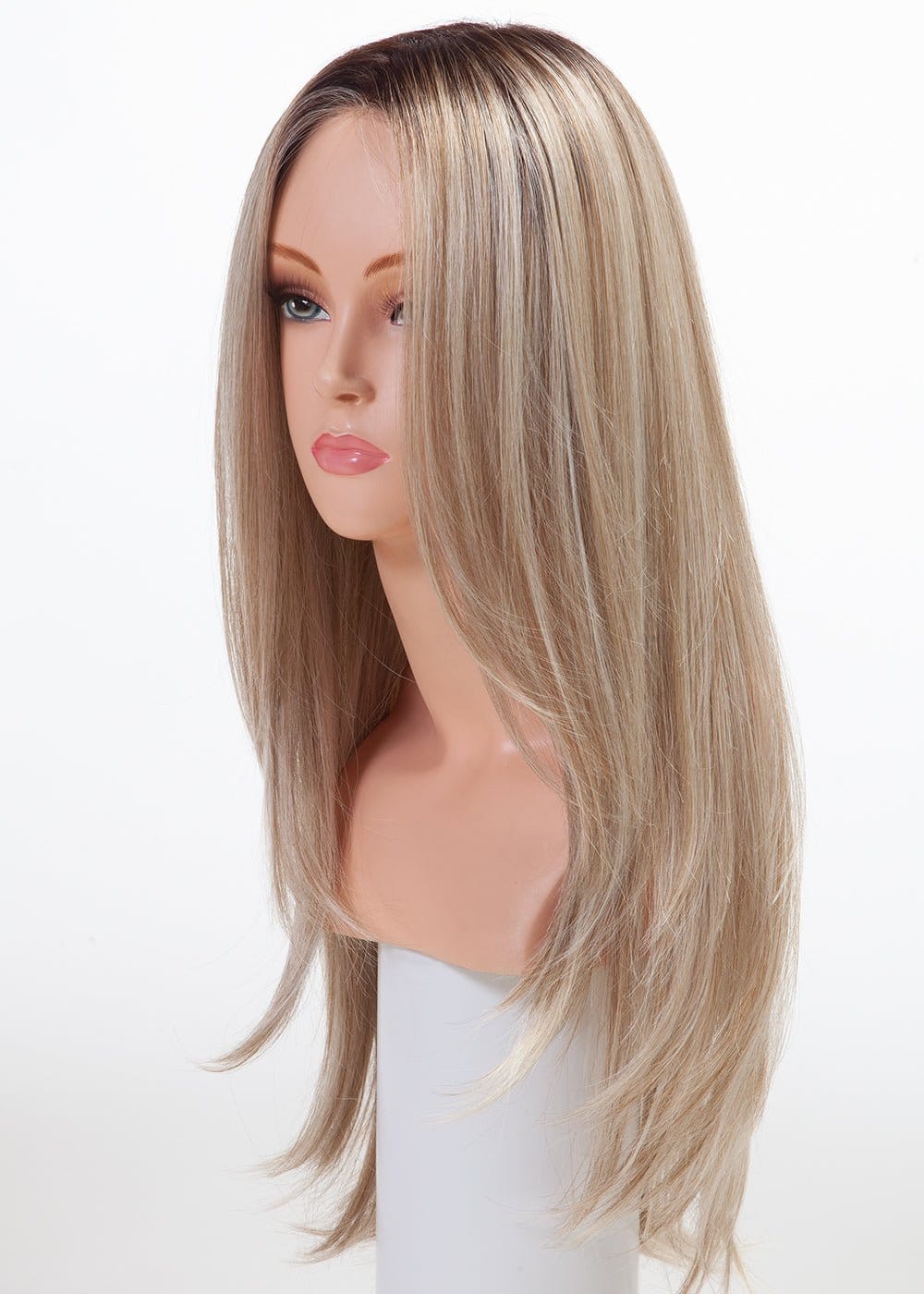 Dolce & Dolce 23 E by Belle Tress | HF Synthetic Lace Front Wig | Mono Top - Image 19