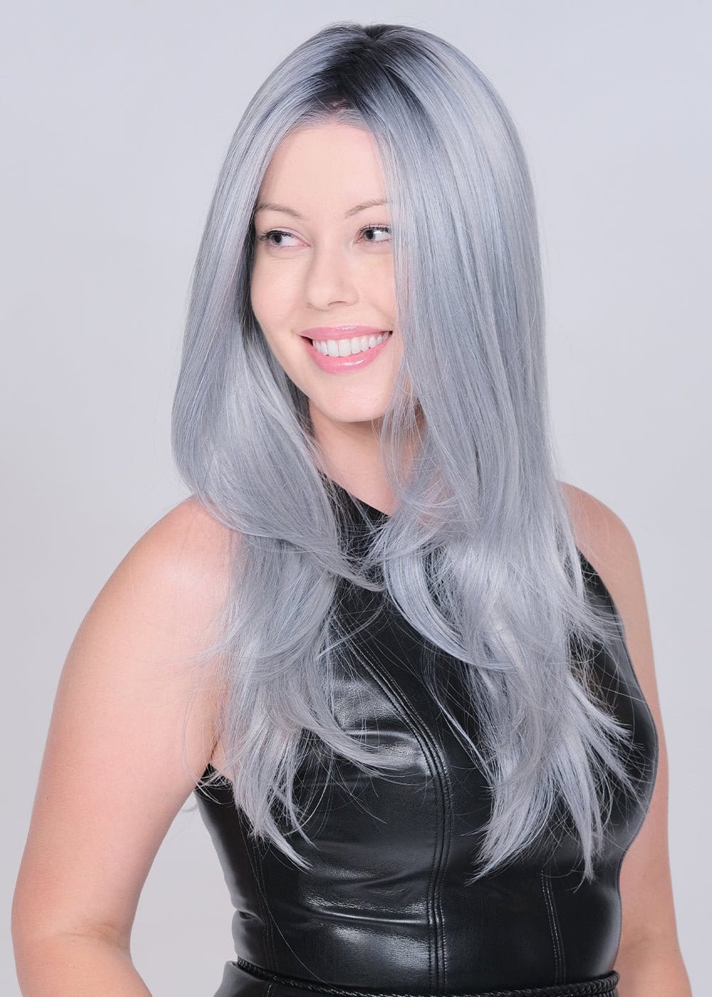 Dolce & Dolce 23 E by Belle Tress | HF Synthetic Lace Front Wig | Mono Top - Image 7