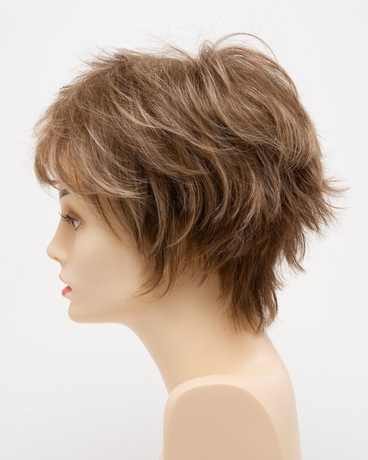 Open Box | Flame Wig by Envy | Human Hair/Heat Friendly Synthetic Blend Hair | Average Cap | Cinnamon Raisin - Image 9