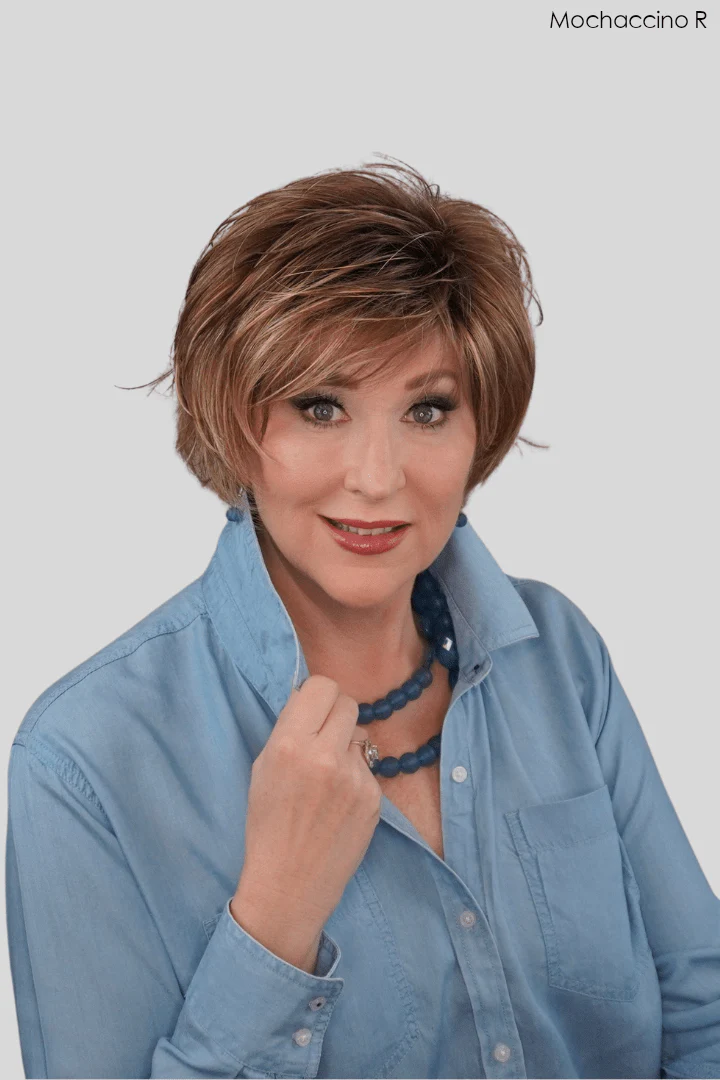 Open Box | Kason by Rene of Paris | Synthetic Wig | Basic Cap | Platinum Pearl - Image 9