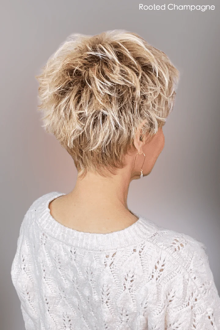 Open Box | Kris by Tony of Beverly | HF Synthetic | Basic Cap | Rooted Platinum - Image 4