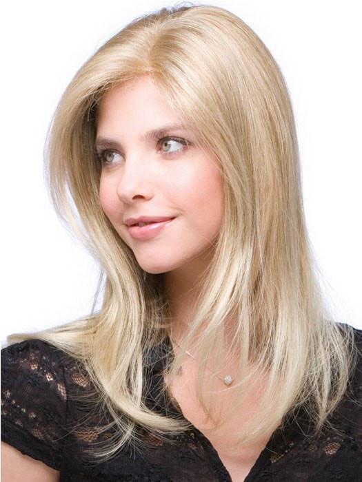 Open Box | Long Mono Topper by Amore | Synthetic Hair | Nutmeg-F - Image 3