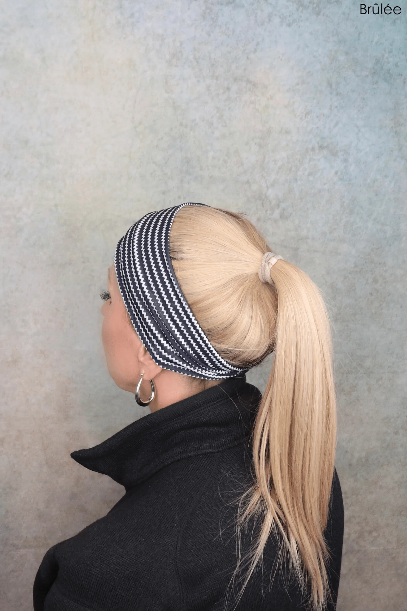 Outlet Sale | Lucie Pony Wig by PUSH 20-25"| European Human Hair Pony Wig | No Returns or Exchanges - Image 3