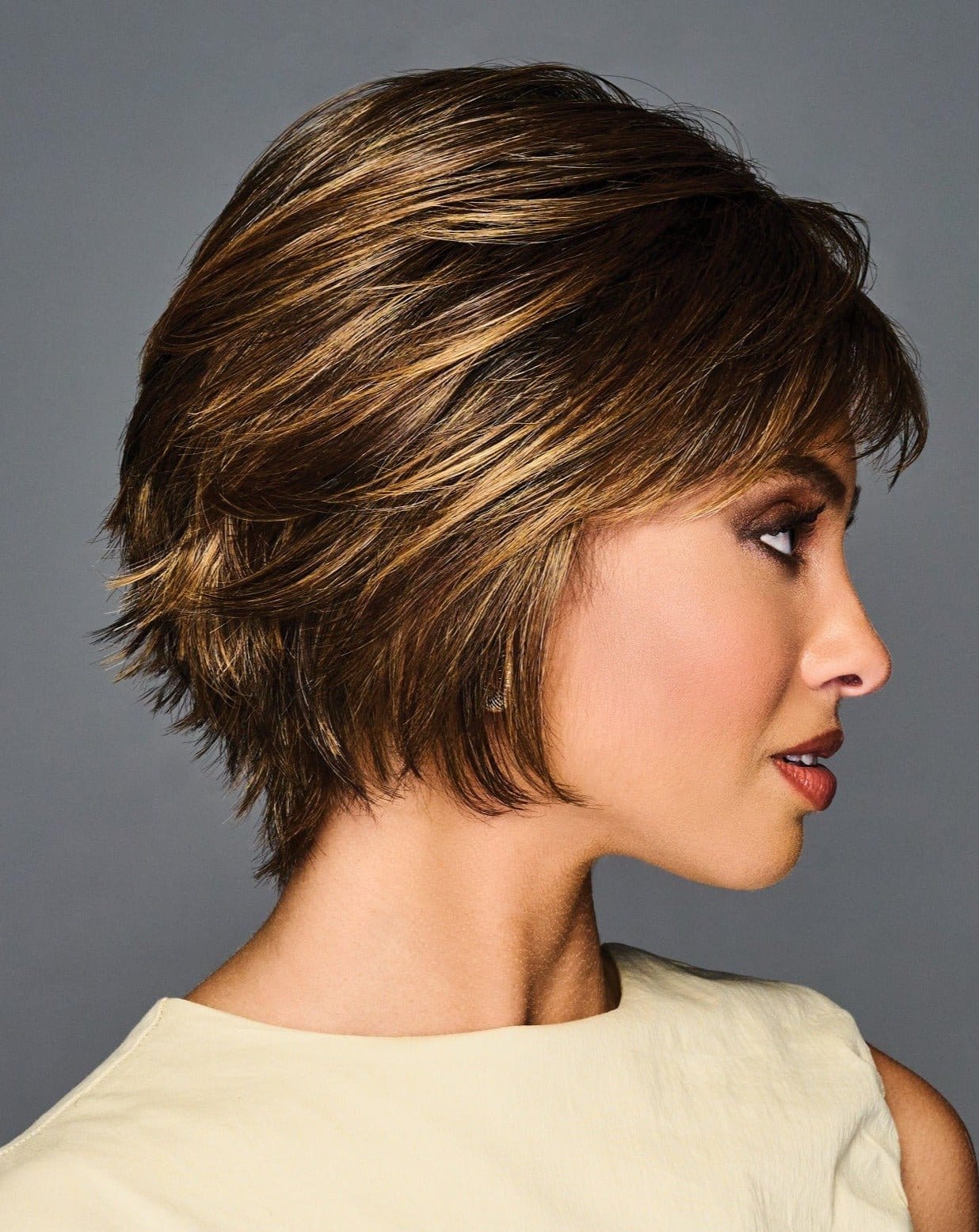 Make a Statement by Gabor | HF Synthetic Lace Front Wig | Mono Part - Image 5