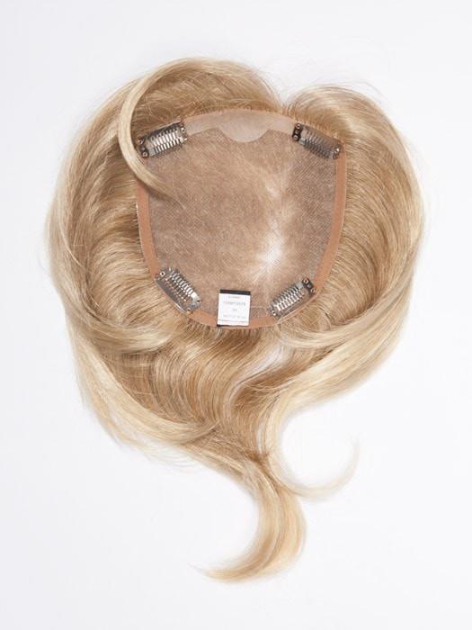 Open Box | Medium Mono by Amore | Synthetic Hair Topper | Medium Brown - Image 7