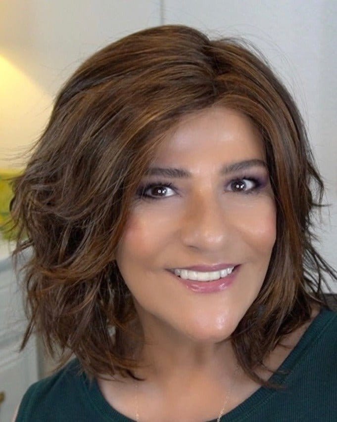 Mellow by Estetica | Synthetic Lace Front Wig | Mono Part - Image 20
