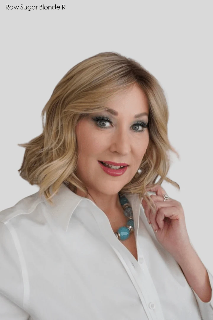Newport by Belle Tress | HF Synthetic Lace Front Wig | Mono Part - Image 6