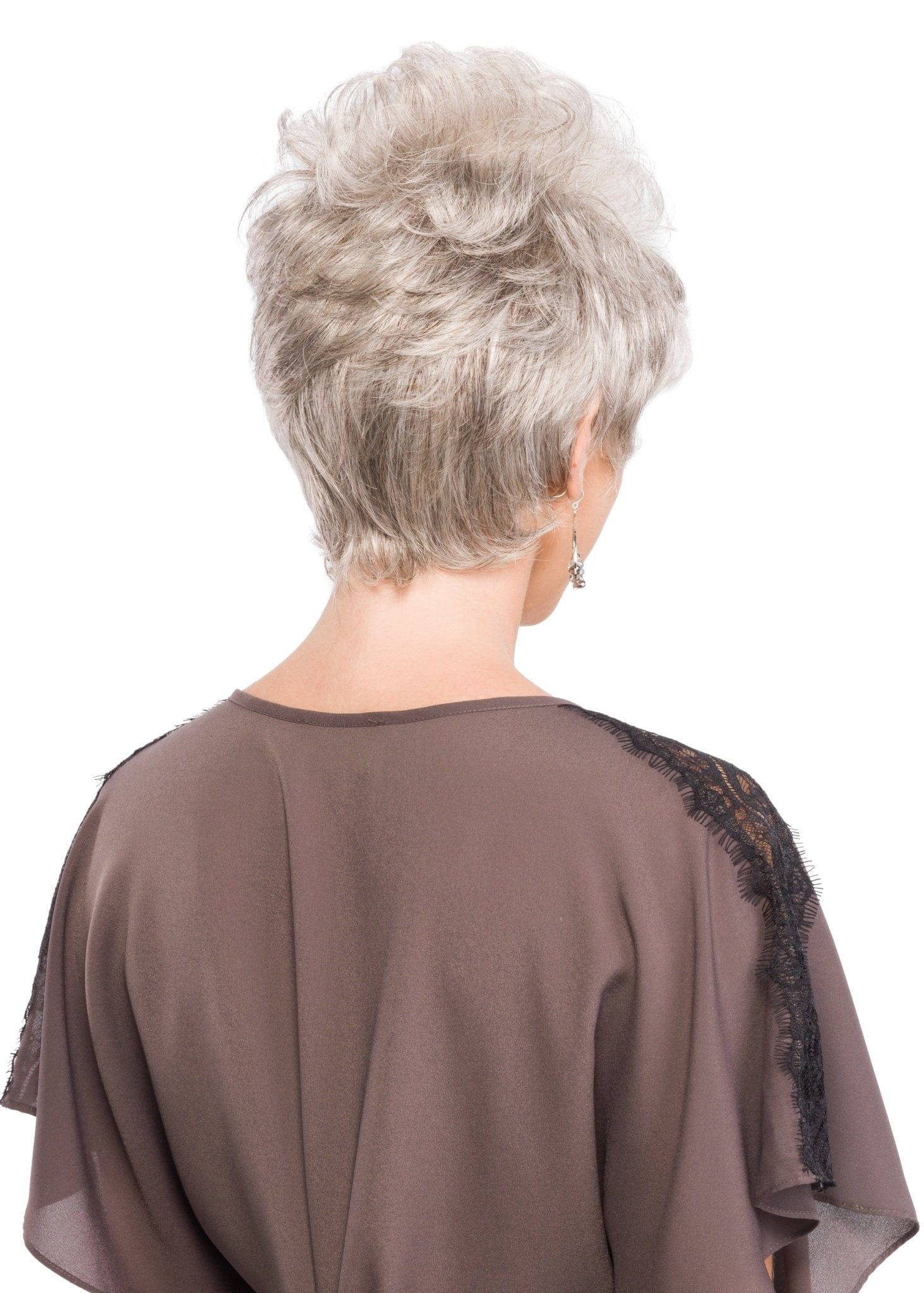 Open Box | Petite Paula by Tony of Beverly | Synthetic Wig | Basic Cap | Silverstone - Image 5