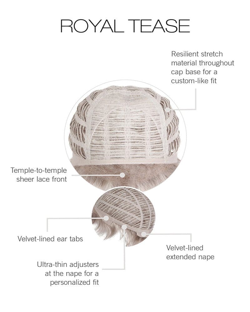 Open Box | Royal Tease by Gabor | Synthetic Lace Front Wig | Basic Cap | GL6-30 - Image 12