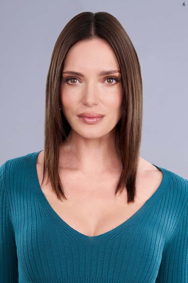 Top Trend Lace Straight 14" by Jon Renau | HF Synthetic Hair Topper - Image 7