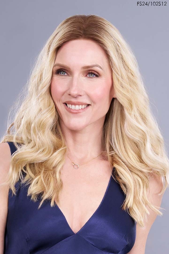 Top Trend Lace Wavy 18" by Jon Renau | HF Synthetic Hair Topper - Image 3